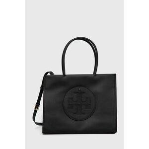 Kabelka Tory Burch Ella Bio Small Tote- Black čierna farba vyobraziť