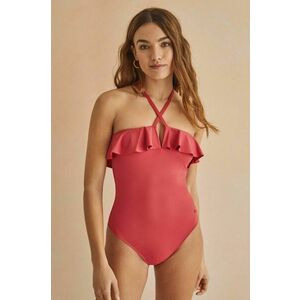 Jednodielne plavky women'secret PERFECT FIT 1 ružová farba, mäkké košíky, 5525795 vyobraziť