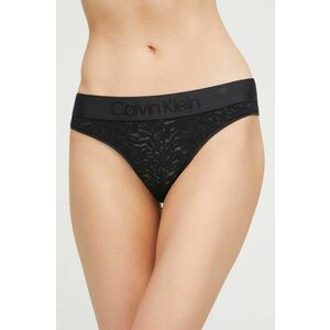 Tangá Calvin Klein Underwear čierna farba, 000QF7287E vyobraziť