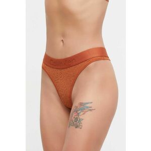 Tangá Calvin Klein Underwear oranžová farba, 000QF7287E vyobraziť