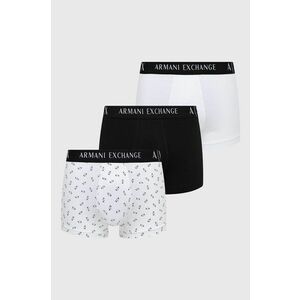 Boxerky Armani Exchange 3-pak pánske vyobraziť