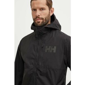 Turistická bunda Helly Hansen Belfast čierna farba vyobraziť