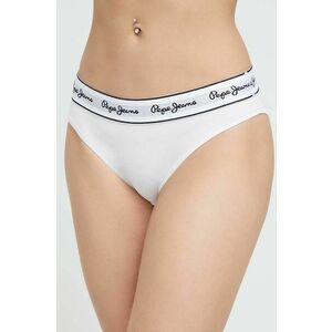 Nohavičky Pepe Jeans PEPE BIKINI biela farba, PLU10917.800 vyobraziť