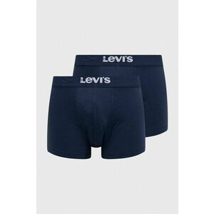 Boxerky Levi's 2-pak 37149.0810-006, pánske, tmavomodrá farba vyobraziť