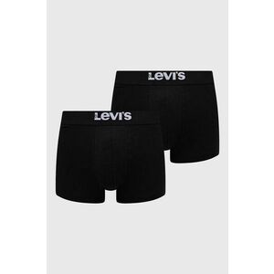 Boxerky Levi's 2-pak 37149.0805-001, pánske, čierna farba vyobraziť