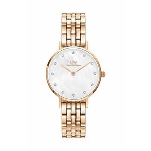 Hodinky Daniel Wellington Petite Lumine 28 5-Link dámske, zlatá farba vyobraziť