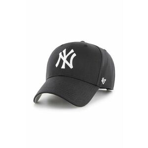 Šiltovka 47 brand MLB New York Yankees čierna farba, s nášivkou, B-RAC17CTP-BK vyobraziť