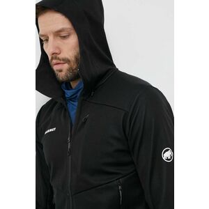 Turistická bunda Mammut Ultimate VII SO čierna farba, gore-tex vyobraziť