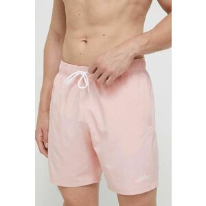 Plavkové šortky Hollister Co. ružová farba vyobraziť