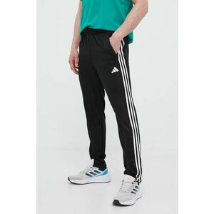 Tréningové nohavice adidas Performance Train Essentials čierna farba, s nášivkou, IB8168 vyobraziť