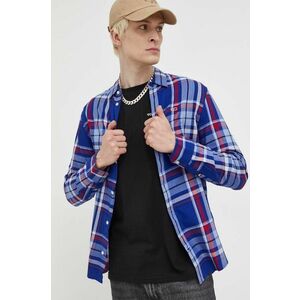 Bavlnená košeľa Tommy Jeans pánska, regular, s klasickým golierom vyobraziť