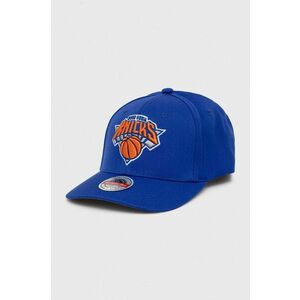 Šiltovka s prímesou vlny Mitchell&Ness New York Knicks s nášivkou vyobraziť