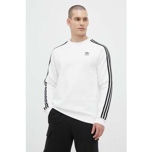 Mikina adidas Originals IA4862-WHITE, pánska, biela farba, s nášivkou vyobraziť