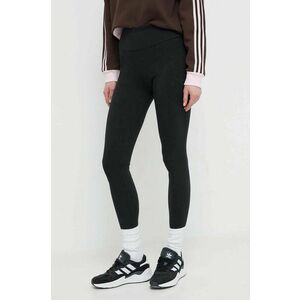 Legíny adidas Originals dámske, čierna farba, jednofarebné, IA6446 vyobraziť