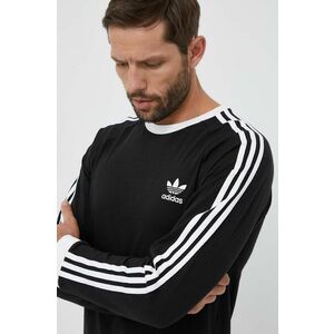 Bavlnené tričko adidas Originals čierna farba, s nášivkou vyobraziť