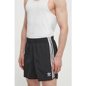 Šortky adidas Originals Adicolor Sprinter Adicolor Classics Sprinter Shorts pánske, čierna farba, HS2069, vyobraziť