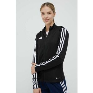 Tréningová mikina adidas Performance Tiro 23 League čierna farba, s nášivkou, HS3515 vyobraziť