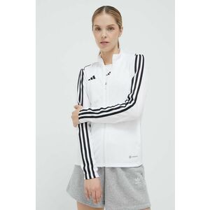 Tréningová mikina adidas Performance Tiro 23 League biela farba, s nášivkou, HS3513 vyobraziť