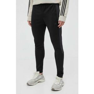 Tepláky adidas čierna farba, jednofarebné, IM2899 vyobraziť