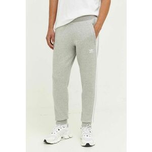 Tepláky adidas Originals Adicolor Classics 3-Stripes Pants IA4795-grey, šedá farba, s nášivkou vyobraziť