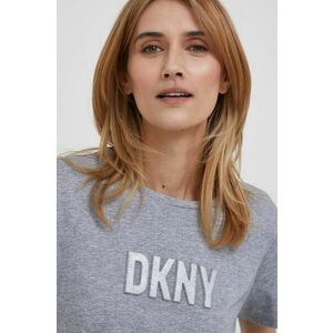 Tričko Dkny dámsky, šedá farba, P03ZBDNA vyobraziť