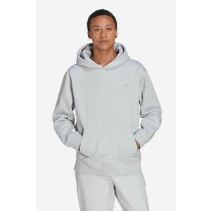 Mikina adidas Originals IC4998-grey, pánska, šedá farba, s kapucňou, melanžová vyobraziť