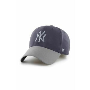 Čiapka 47brand MLB New York Yankees tmavomodrá farba vyobraziť