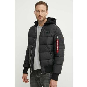 Bunda Alpha Industries MA-1 ZH Back Print Puffer FD 118107.03-black, pánska, čierna farba, zimná vyobraziť