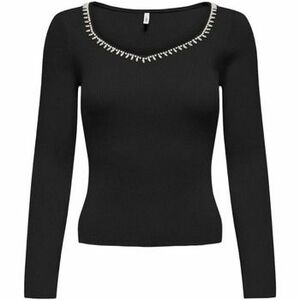 Svetre Only ONLEMMA LS V-NECK PEARL KNT 15328014 vyobraziť