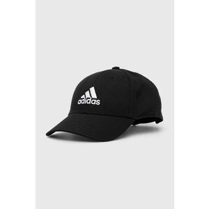 Bavlnená šiltovka adidas Performance čierna farba, s nášivkou, II3513 vyobraziť