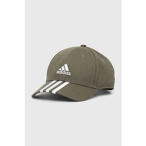 Šiltovka adidas Performance zelená farba, s nášivkou vyobraziť