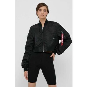 ALPHA INDUSTRIES Prechodná bunda čierna vyobraziť