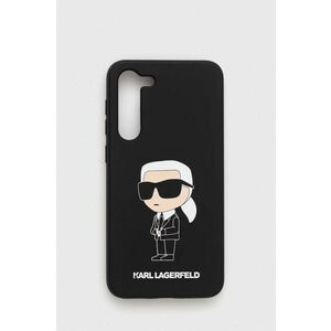 Puzdro na mobil Karl Lagerfeld S23+ S916 čierna farba vyobraziť