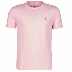 Tričká s krátkym rukávom Polo Ralph Lauren T-SHIRT AJUSTE COL ROND EN COTON LOGO PONY PLAYER vyobraziť