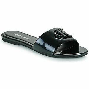 Šľapky Calvin Klein Jeans FLAT SANDAL SLIDE MG MET vyobraziť