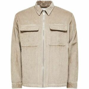 Košele s dlhým rukávom Selected SLHLOOSEJAKE OVERSHIRT CORD LS - 16086500 vyobraziť