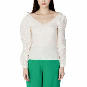 Svetre Only ONLNADIA LS WOVEN MIX V-NECK KNT - 15283864 vyobraziť