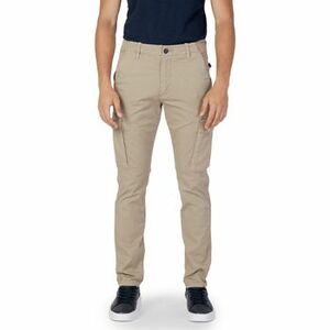 Nohavice Borghese 3SPAA7-S TW07 - CARGO LONG TWILL STRETCH REGULAR FIT vyobraziť