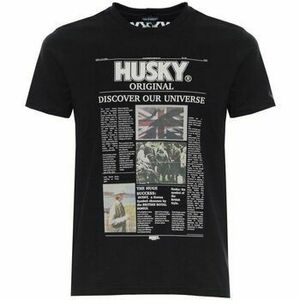 Tričká s krátkym rukávom Husky hs23beutc35co196-tyler-c002-f46 black vyobraziť