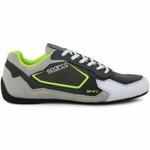 Módne tenisky Sparco Sp-f7 - Grey/Green Fluor vyobraziť