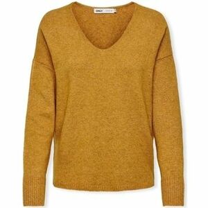 Svetre Only Rica Life Knit LS - Golden Spice vyobraziť