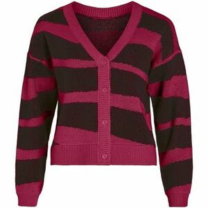 Vesty bez rukávov/Cardigany Vila VILAVA REV L/S JACQUARD KNIT CARDIGAN/PB 14087503 vyobraziť