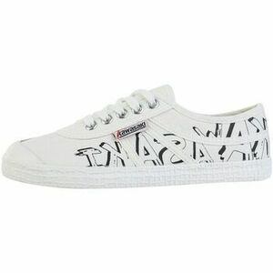 Módne tenisky Kawasaki Graffiti Canvas Shoe 1002 White vyobraziť