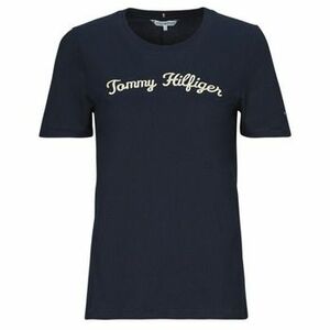 Tričká s krátkym rukávom Tommy Hilfiger REG SCRIPT C-NK SS vyobraziť