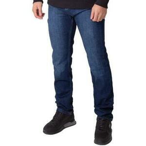 Džínsy Belvotti Milano Regular Fit Plain Denim Jeans - Indigo Blue vyobraziť