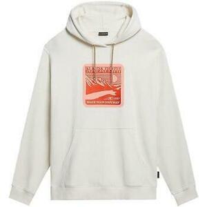 Mikiny Napapijri B Boyd Hoodie White Whisper vyobraziť