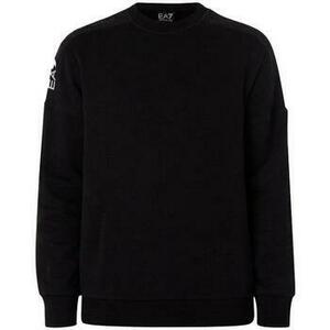 Mikiny Ea7 Emporio Armani Visibility Logo Sweatshirt Black vyobraziť