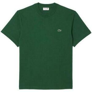 Tričká a polokošele Lacoste Classic Fit Cotton T-Shirt Pine Green vyobraziť