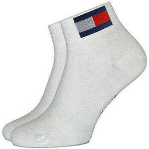 Ponožky Tommy Hilfiger Quarter Two Pack Flag Socks White vyobraziť