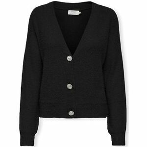 Kabáty Only Piumo Cardigan L/S - Black vyobraziť